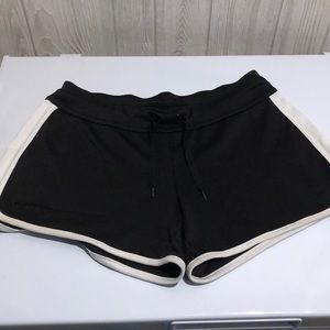 Danskin black and white athletic shorts